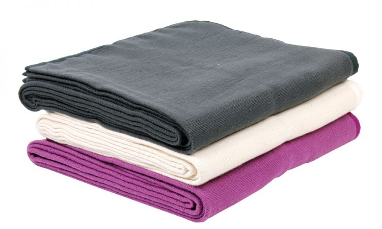 Hand Woven Cotton Yoga ‘Seamless’ Blanket