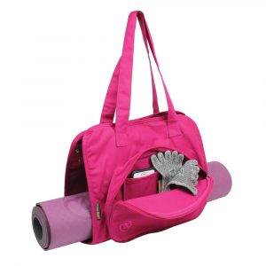 Yoga Mat Carry Bag in Pink