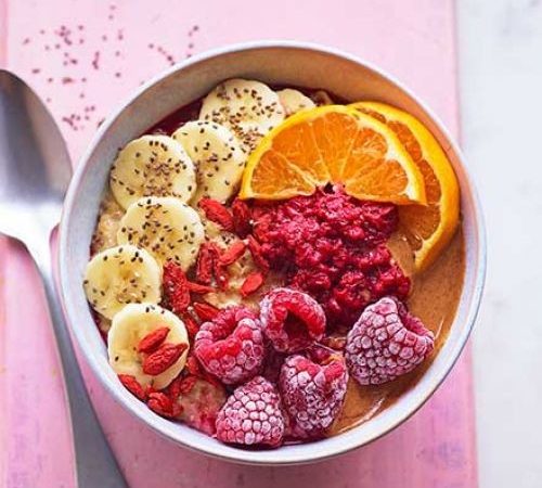 Healthy Porridge bowl receipe