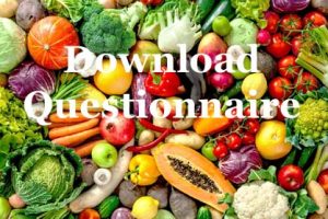 28 Day Diet Plan Questionnaire