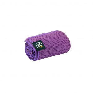 Hot yoga towels -in purple