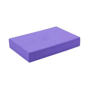 purple yoga block
